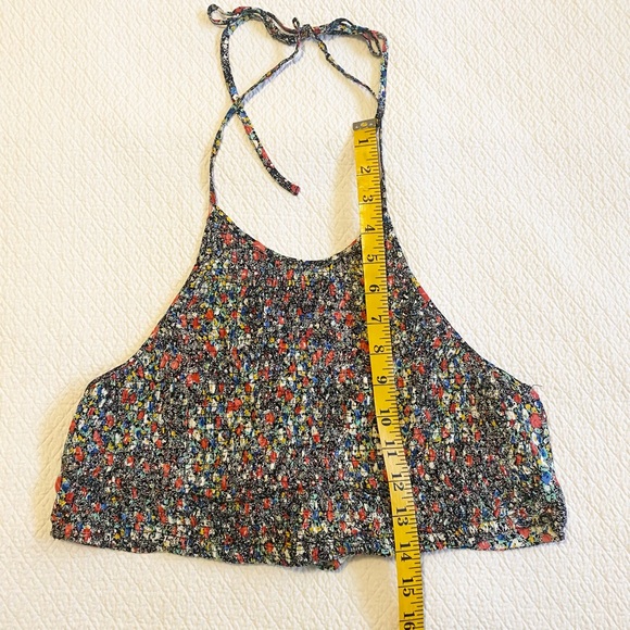 Pins & Needles  Adjustable Flower Print Crop Top - Picture 4 of 7